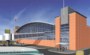 Design of new international terminal building for Vnukovo Airport