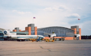 Design of new international terminal building for Vnukovo Airport